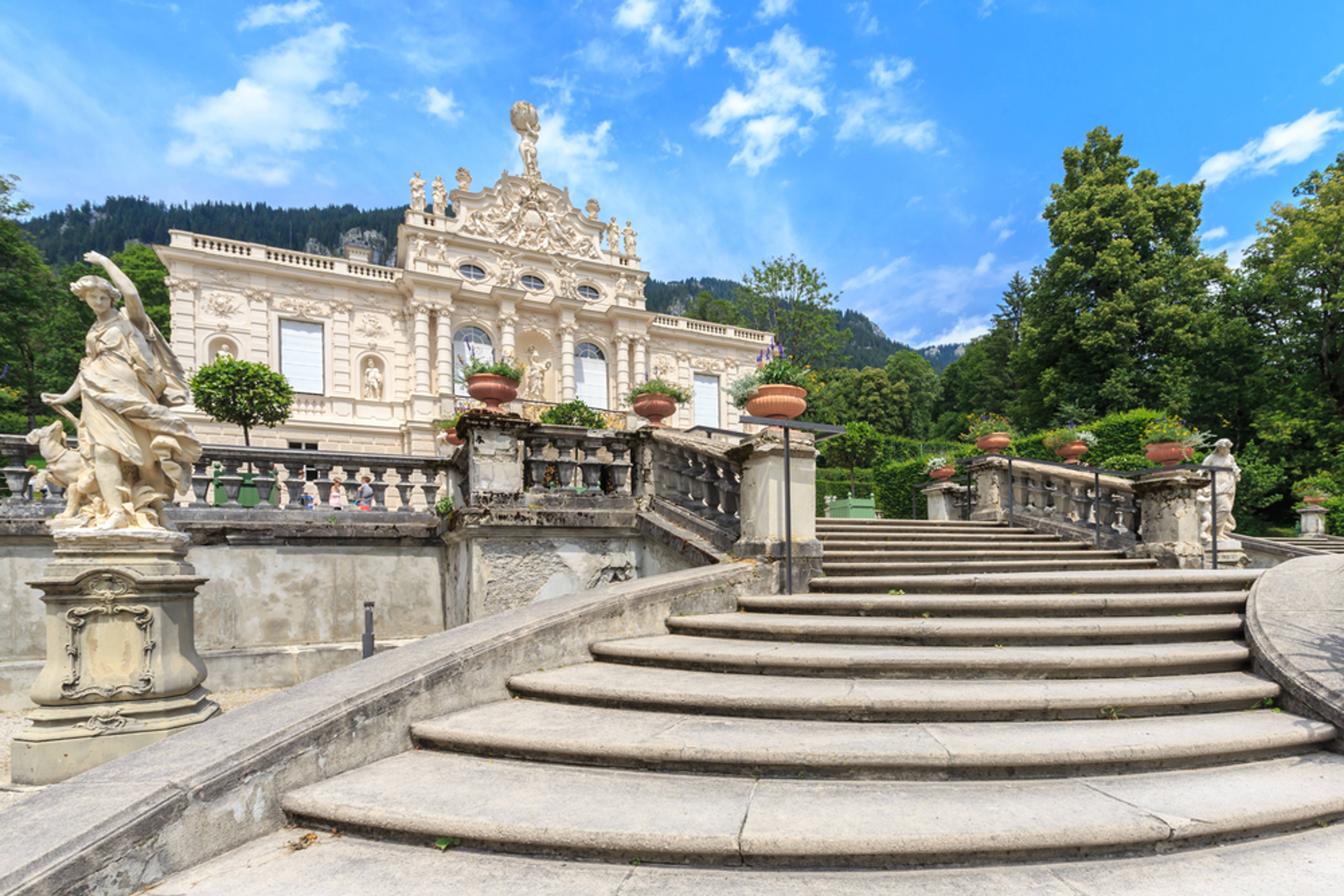 Parkplatz Schloss Linderhof