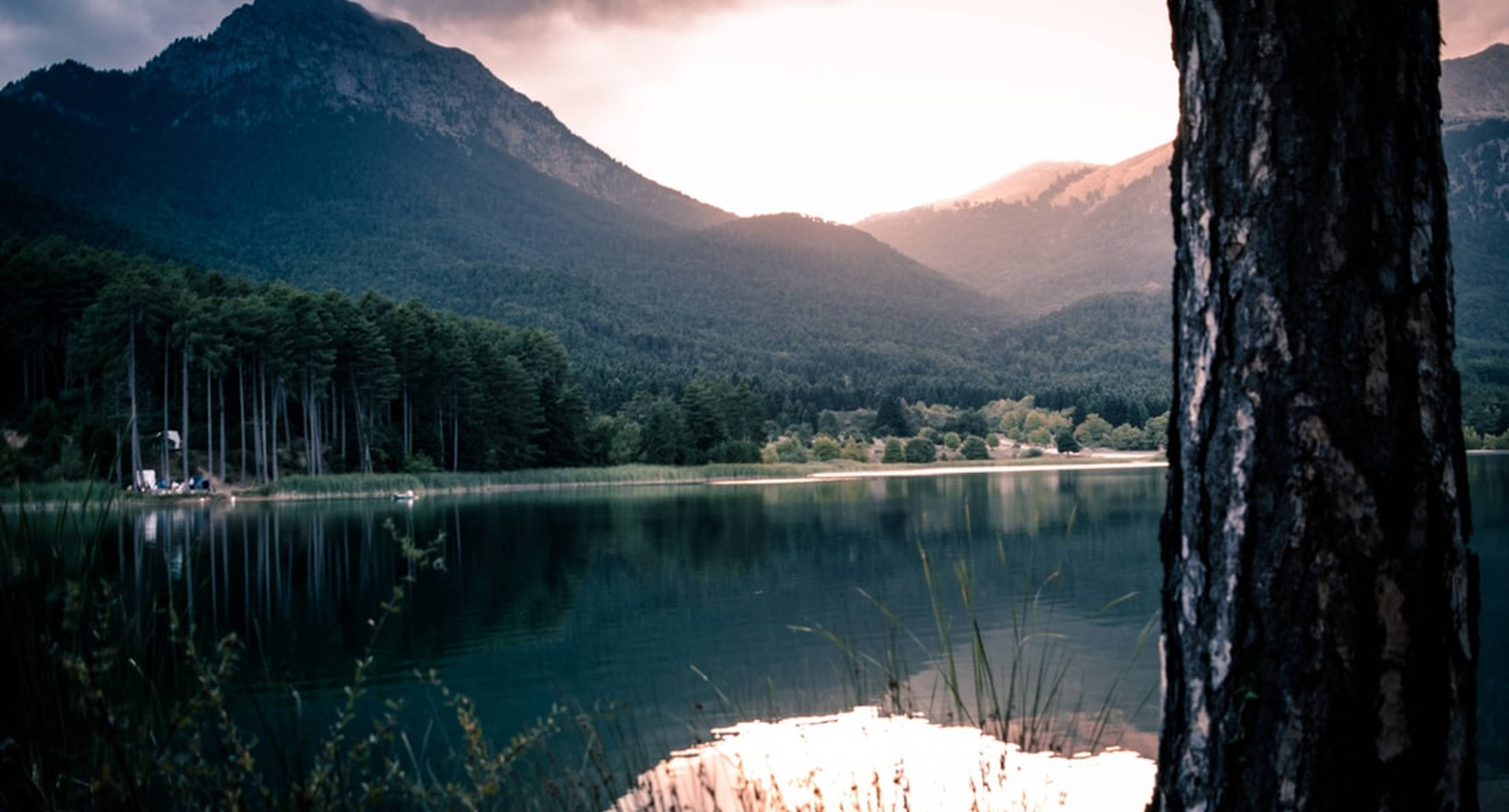 Il fascino del lago Doxa