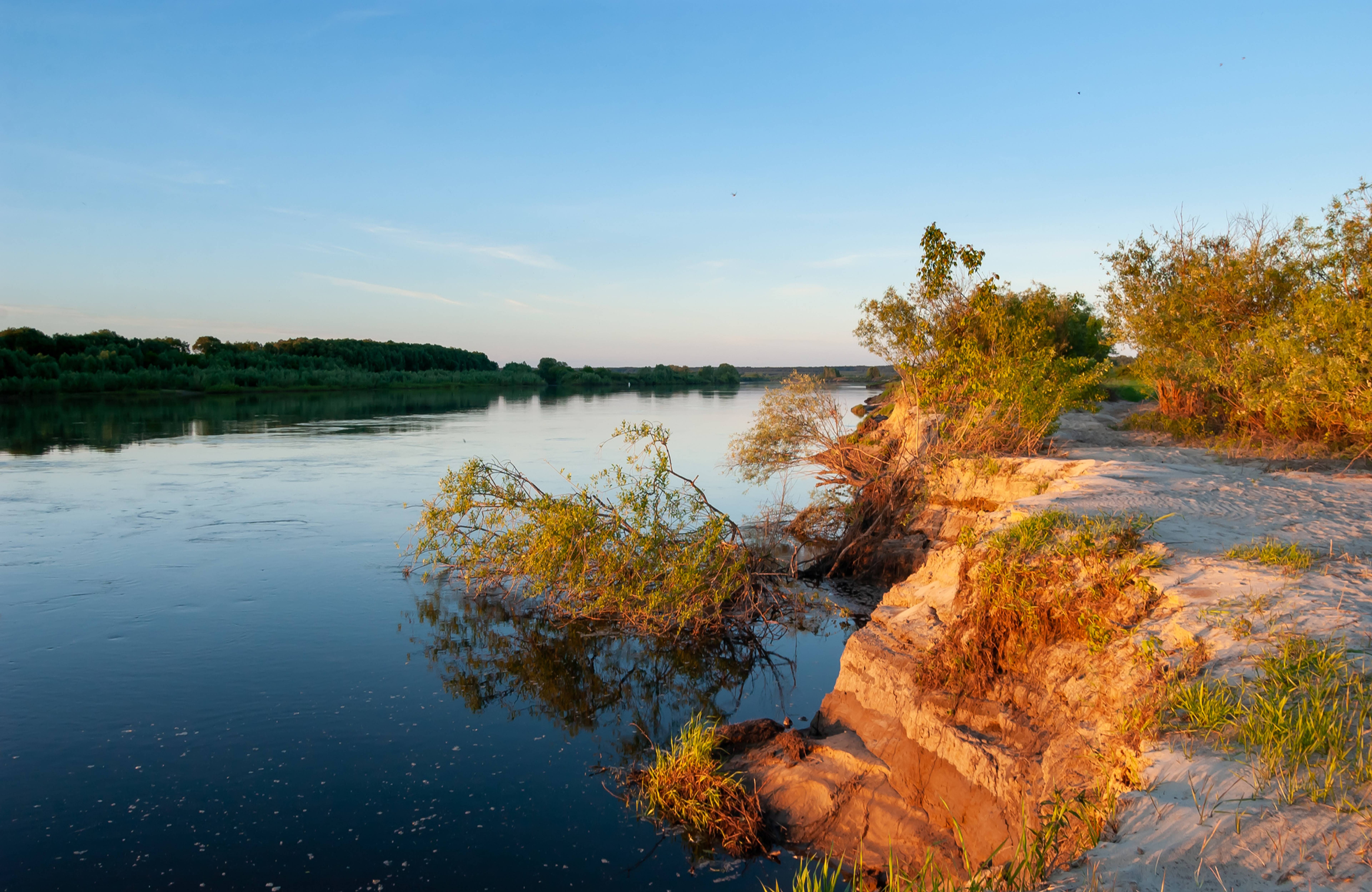 Пляж в Троице