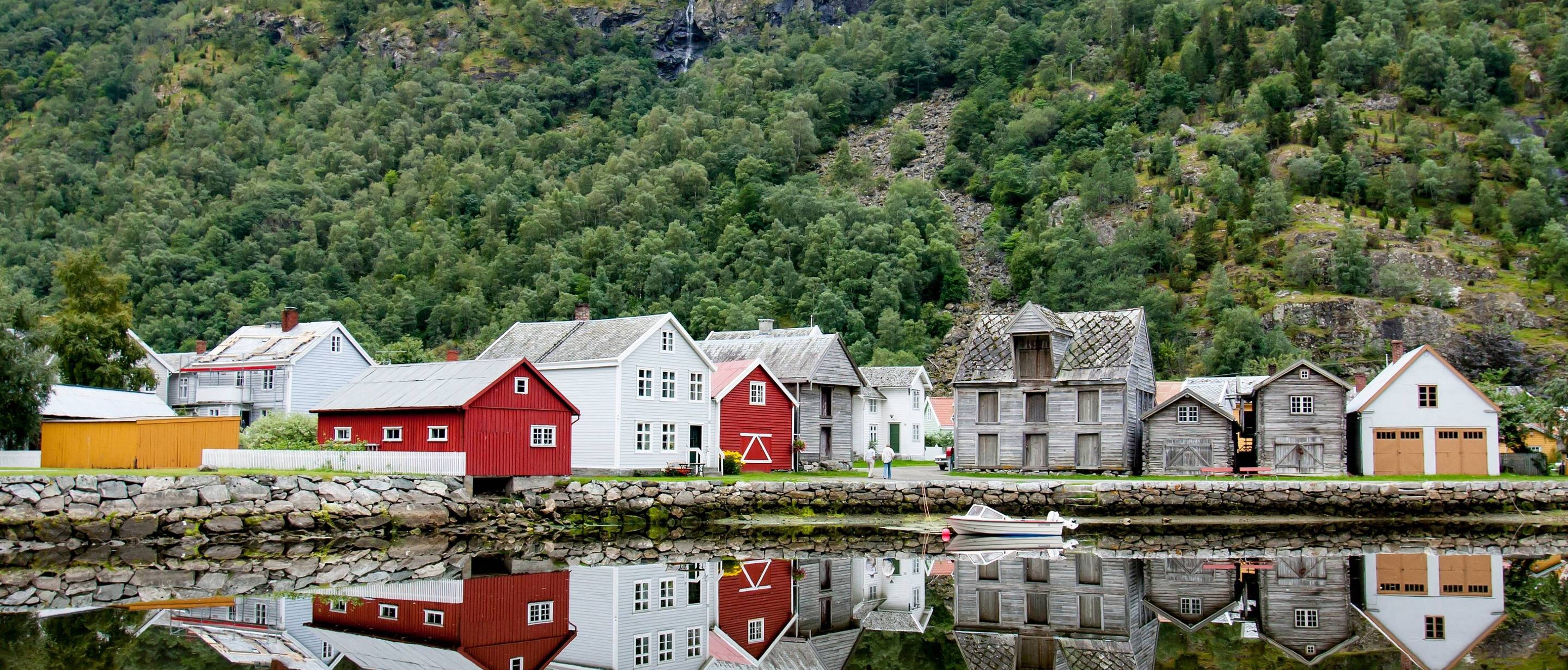 Laerdal Old Town Viewpoint