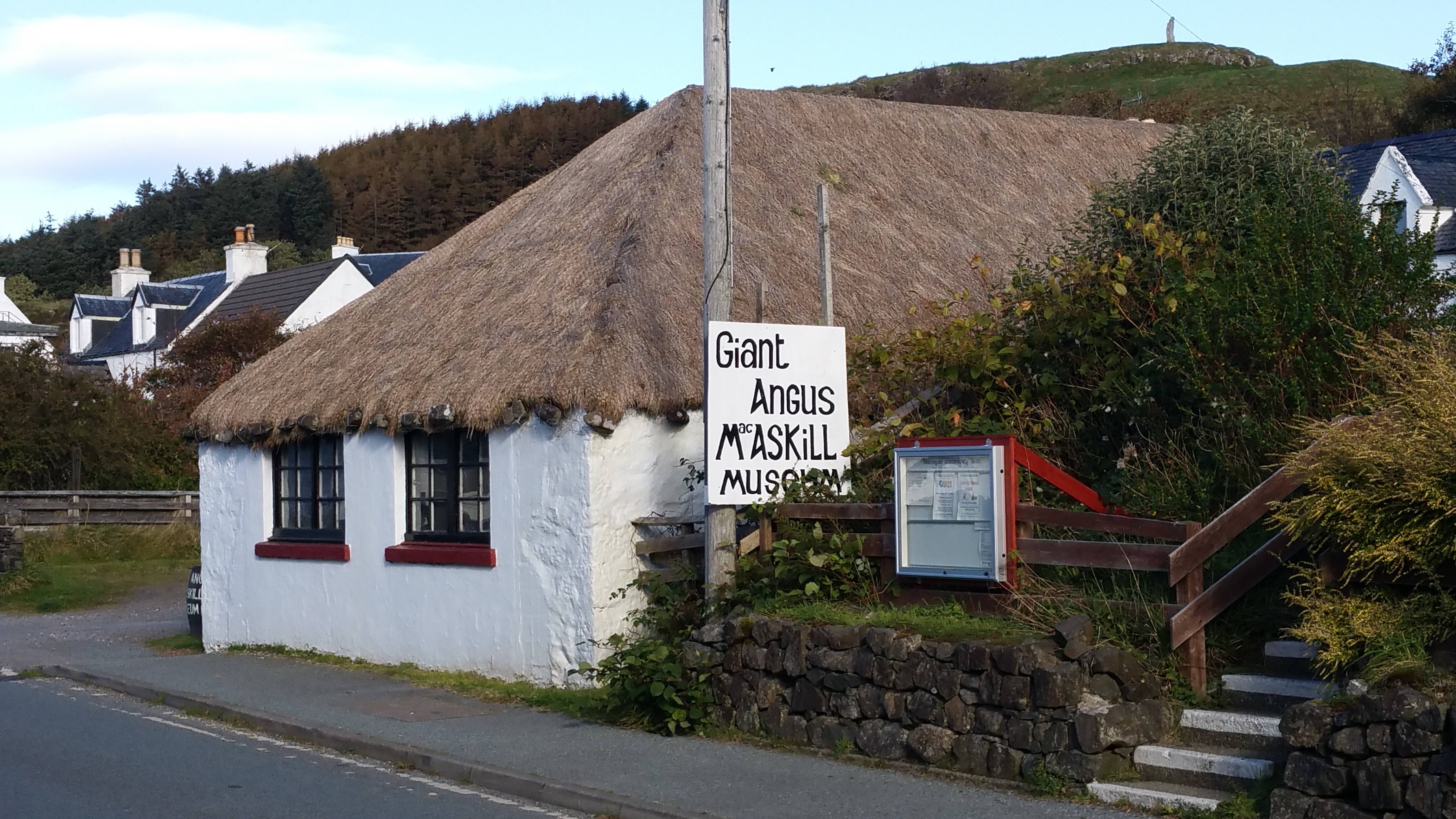 Riesiges Angus-Macaskill-Museum