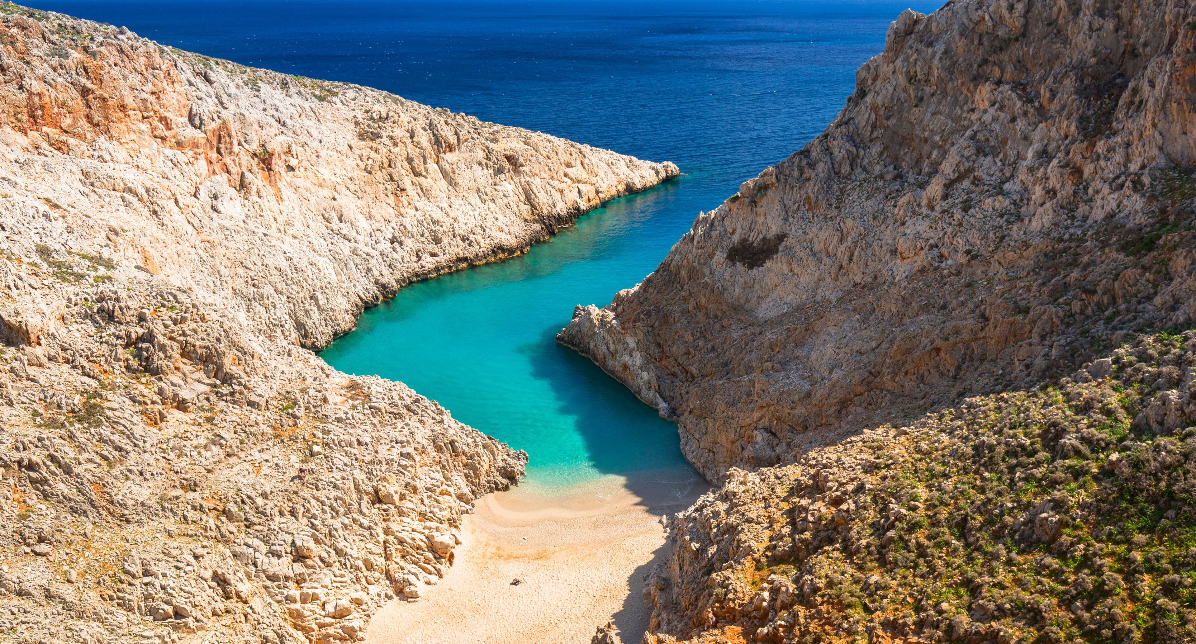 From the Rock Formation Beaches to Golden Sandy Shores of Crete