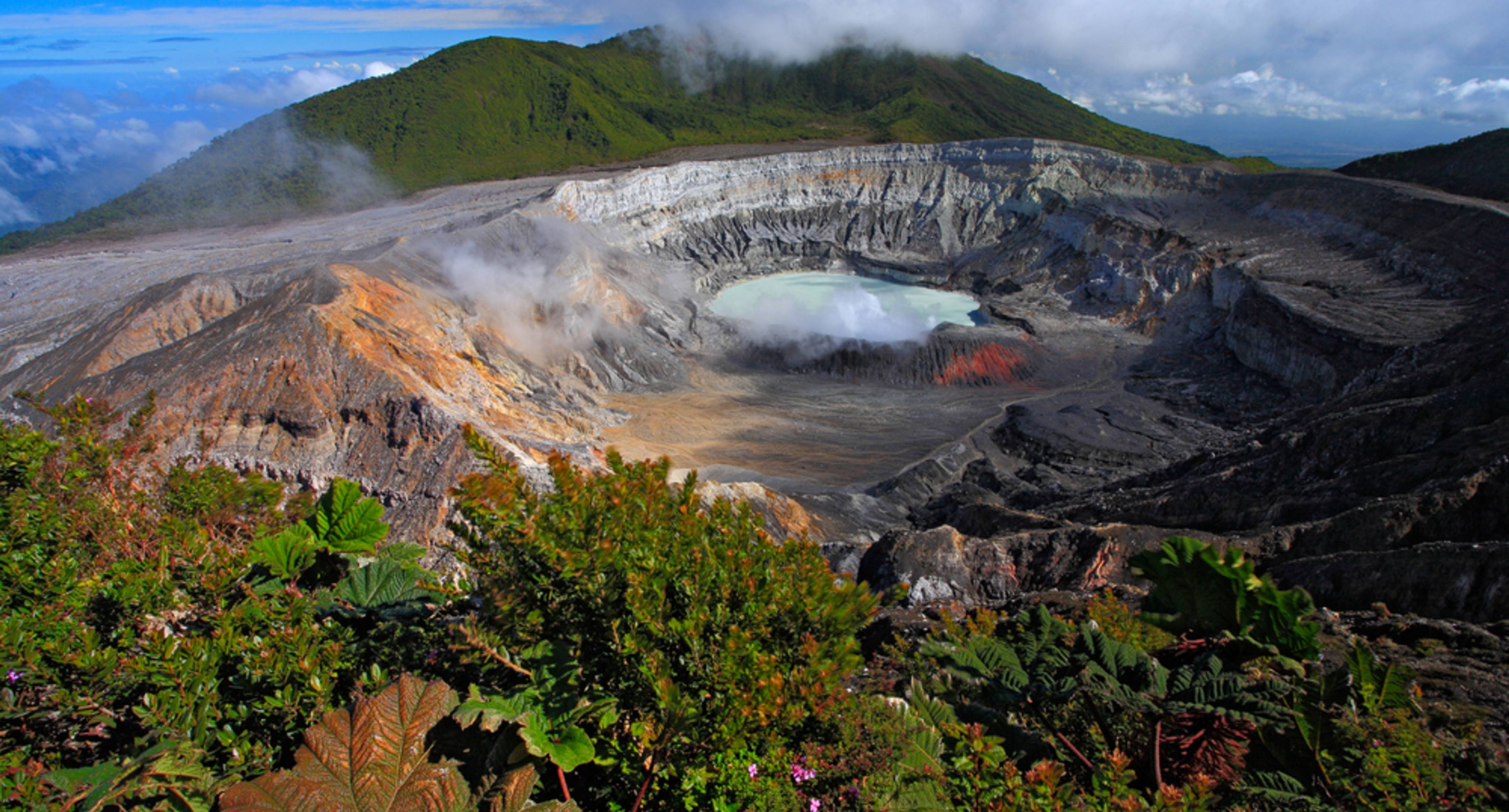 Volcanoes and Tropical Landscapes