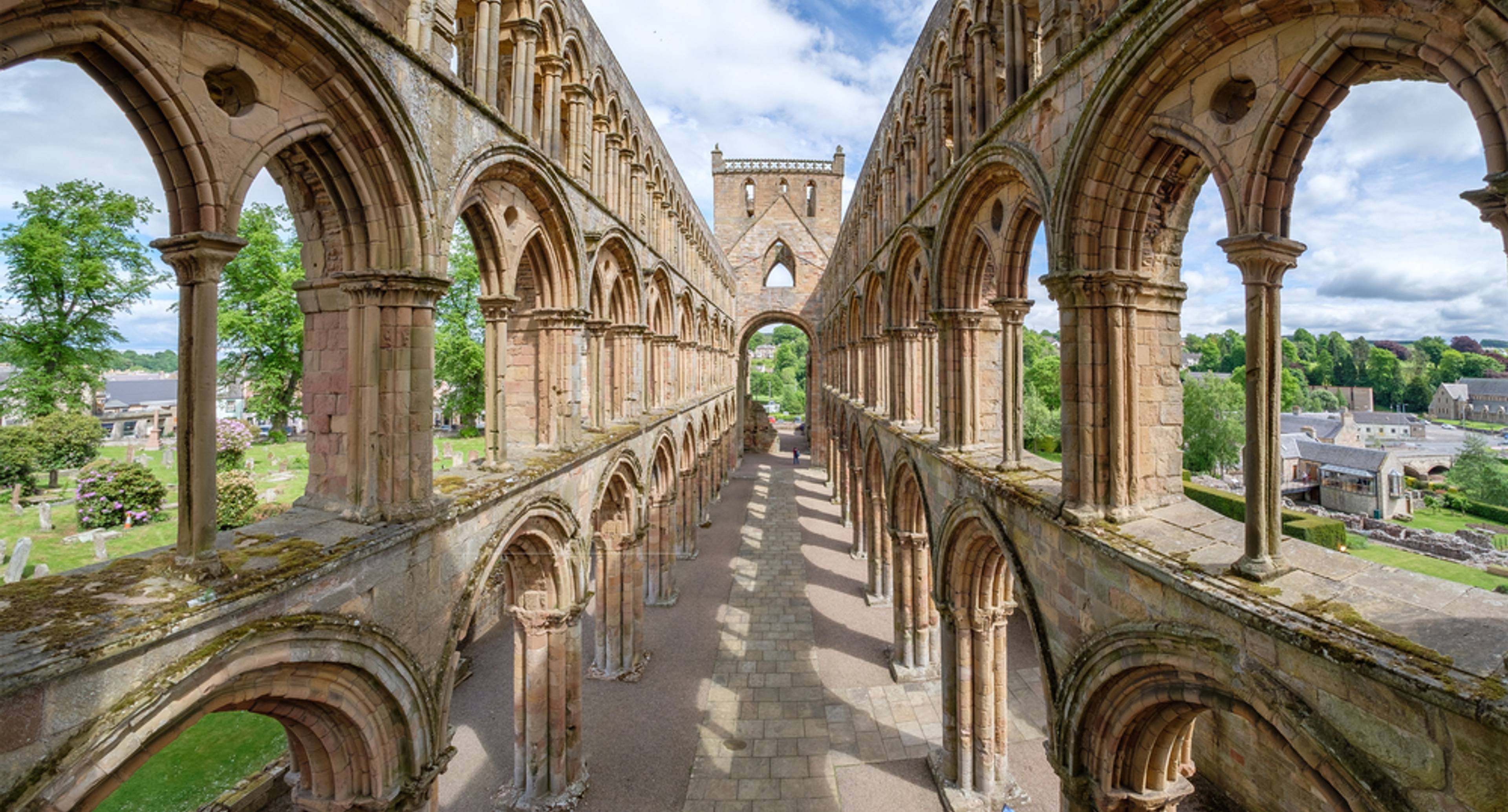 Border Abbeys, a Grand Castle, and Jedburgh Jail