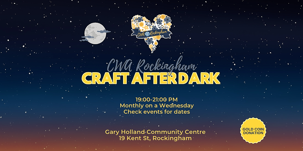 Ellensburg Christmas Arts And Crafts Event 2022 Craft After Dark - February 2022, Rockingham, 23Rd Of February | Humanitix