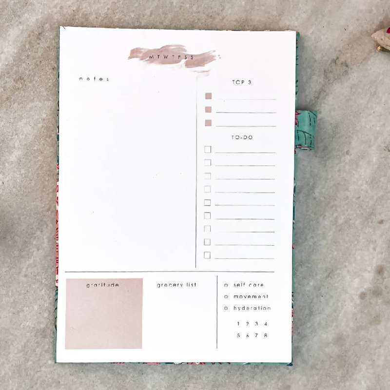 Daily Planner Notepad - PoweredByPeople