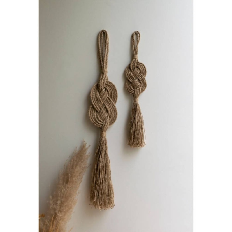 Twisted Wall Hanging Crafting Natural Jute Rope – Akasia