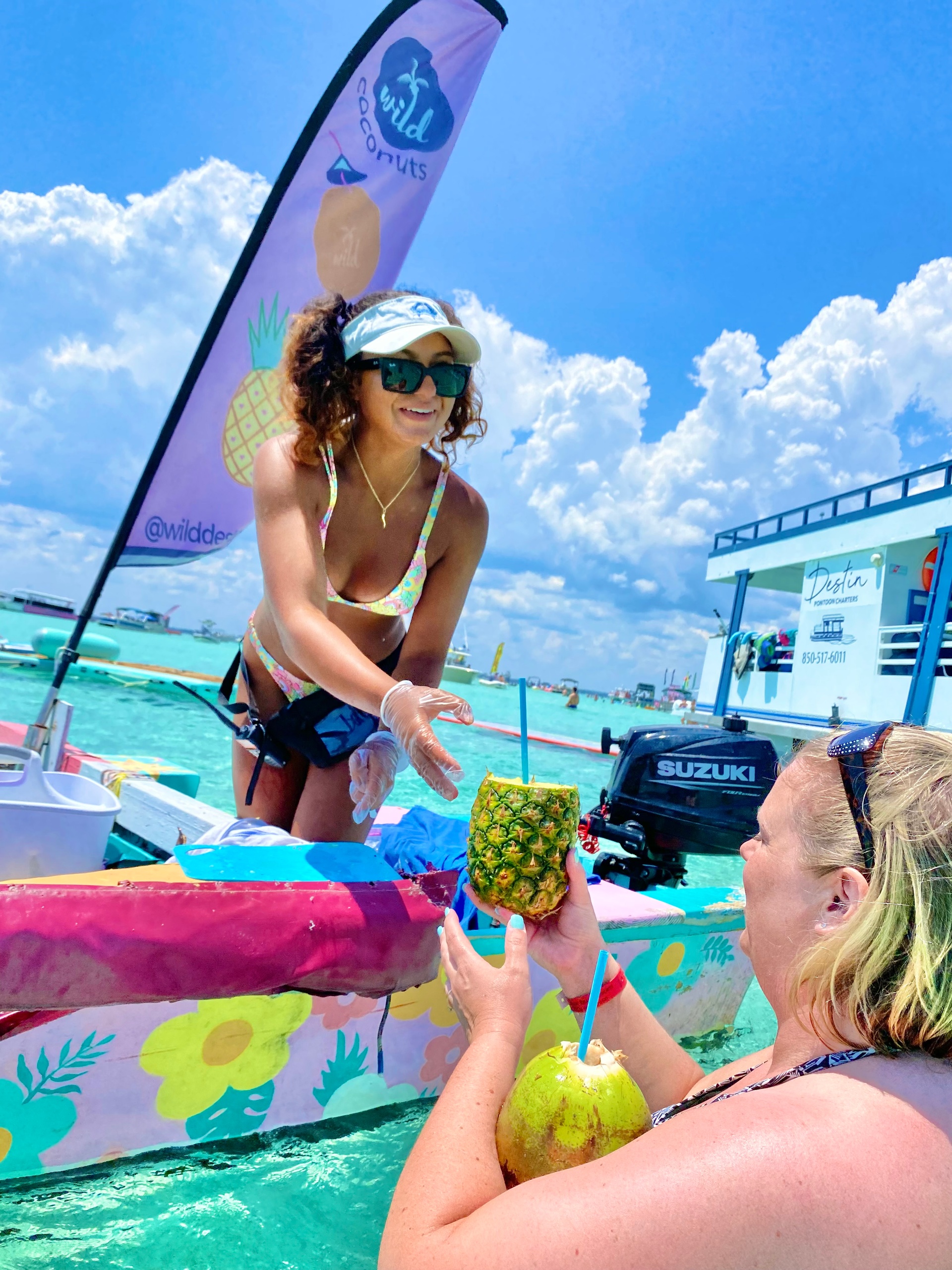 Private Pontoon Party for Up to 6 Guests with Captain, Snorkeling & More (2-4 Hrs BYOB Charter) image 3