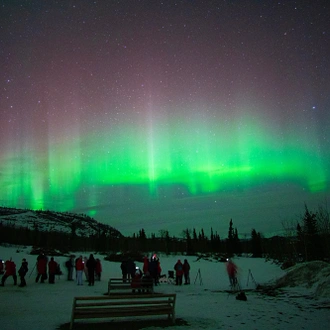 tourhub | Arctic Range Adventure | Best Value Aurora Viewing | Snowshoeing, Wildlife & Hot Springs 