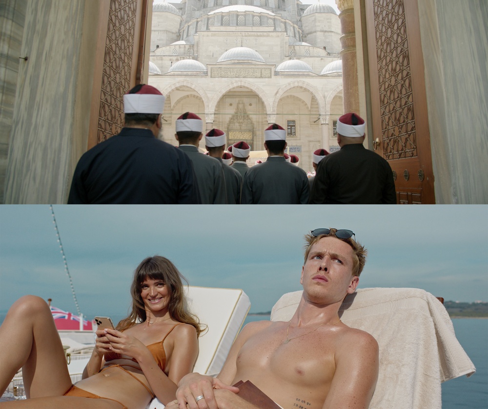 Två svenska filmer tävlar i Cannes: Boy From Heaven av Tarik Saleh (ovan) och Triangle of Sadness av Ruben Östlund. Foto: Atmo Film och Plattform Film.
