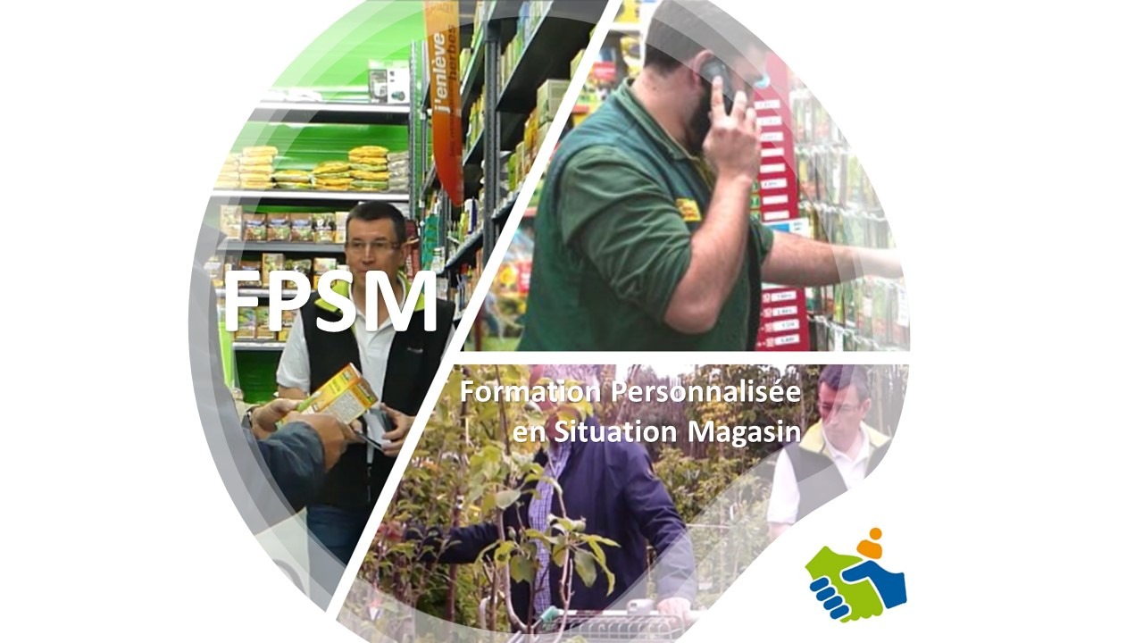 Représentation de la formation : La Vente en Magasin - FPSM 