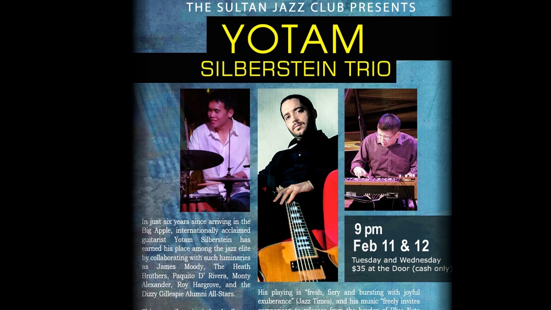 Yotam Silberstein Live at the Sultan Jazz Club