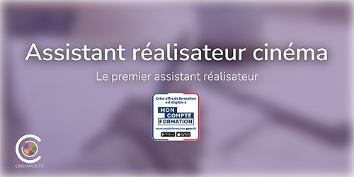 Représentation de la formation : LE PREMIER ASSISTANT RÉALISATEUR