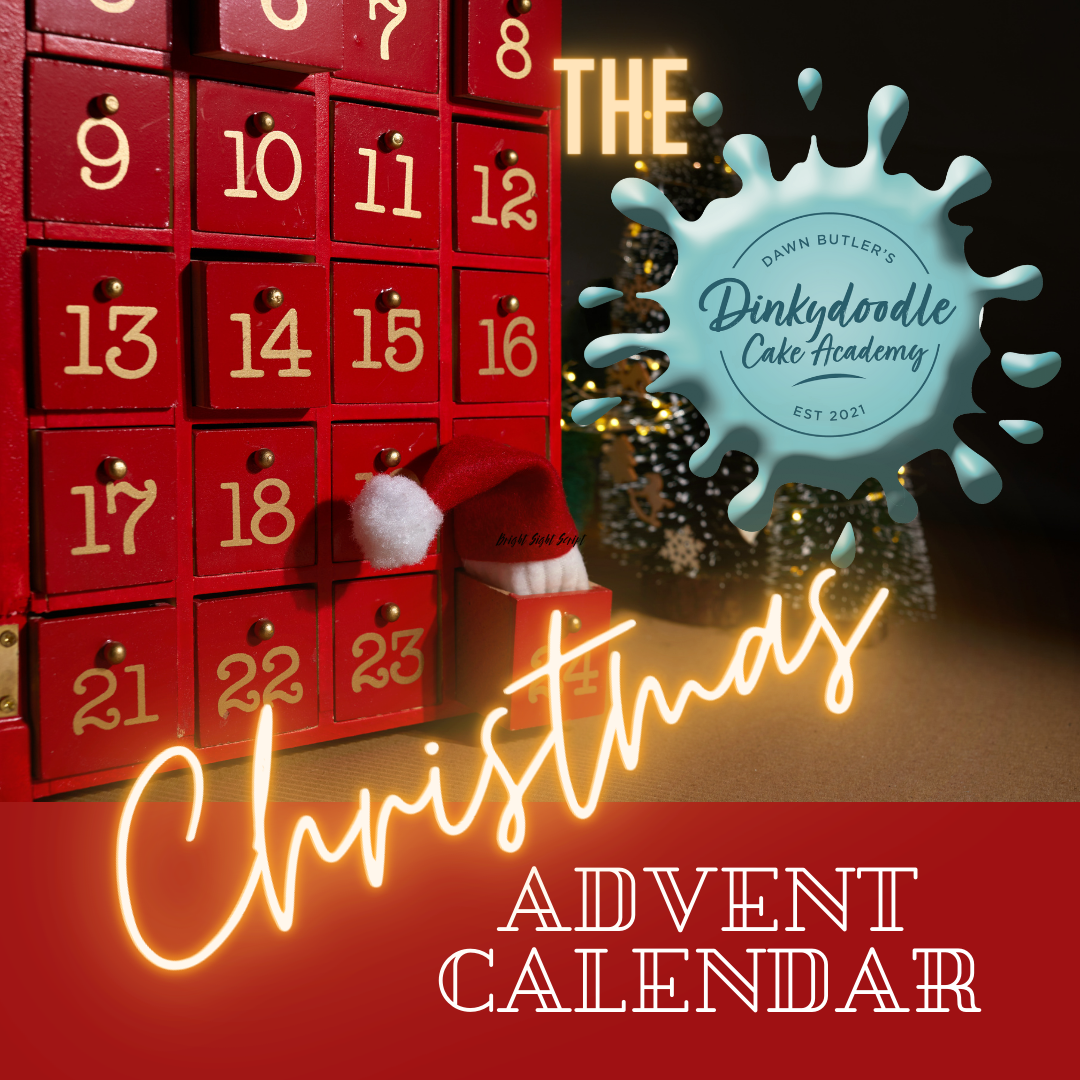 Christmas Advent Calendar Dinkydoodle Cake Academy