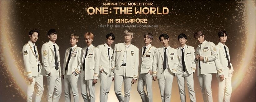 WANNA ONE WORLD TOUR <ONE : THE WORLD> IN SINGAPORE