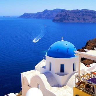tourhub | Destination Services Greece | Island Hopping Greek Islands Delights: Mykonos, Paros, Santorini 