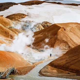 tourhub | YellowWood Adventures | Iceland: Waterfalls, Hot Springs & Highland Hikes Through Volcanic Landscapes 