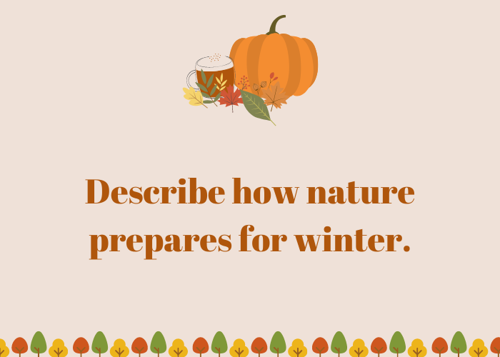 fall themed creative writing prompts