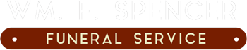 WM. F. Spencer Funeral Service Logo