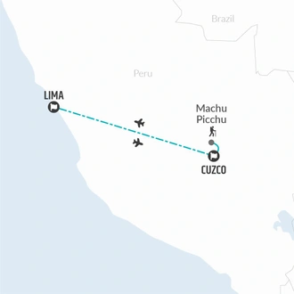 tourhub | Bamba Travel | Lares Trek Experience 9D/8N (Lima to Lima) | Tour Map