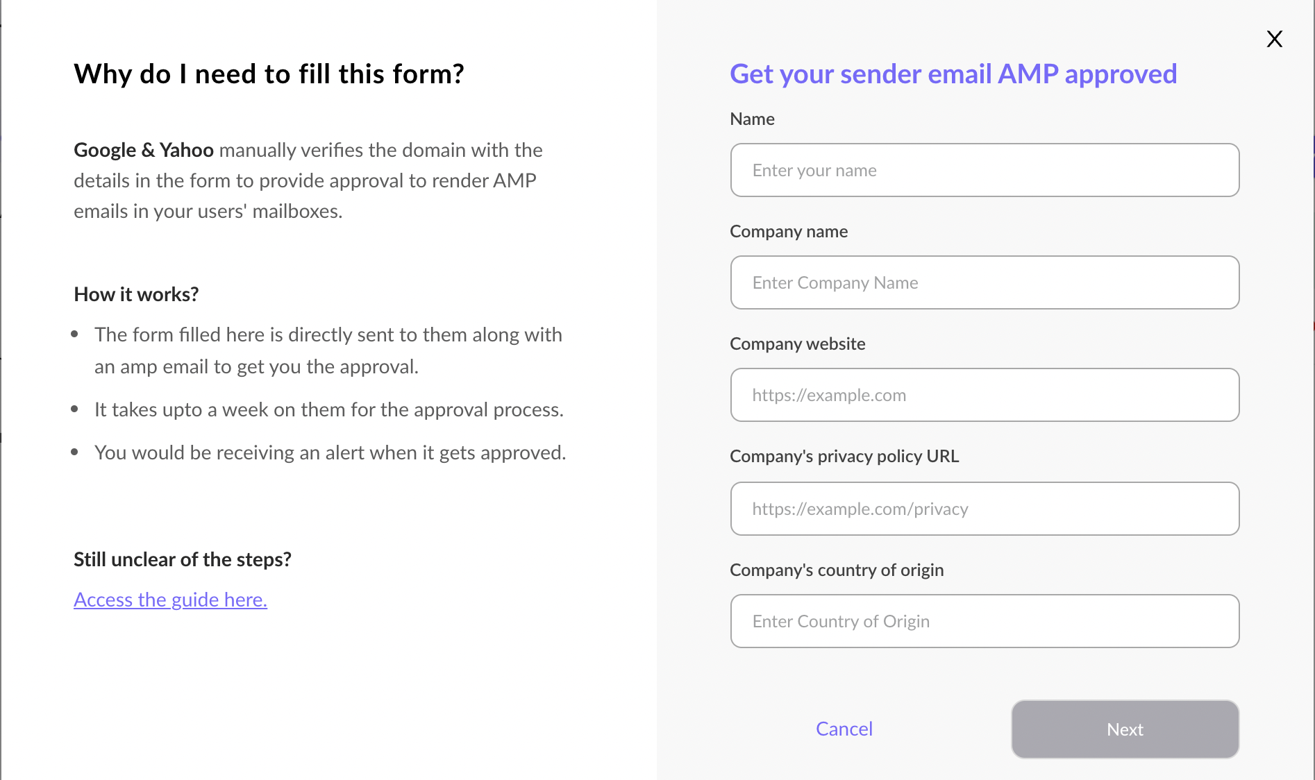 Adding Custom Sender Emails in Mailmodo