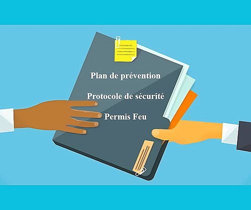 Représentation de la formation : Formation Plan de prévention / Protocole sécurité / Permis feu