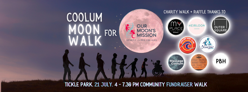 Coolum Moonwalk for Our Moon's Mission