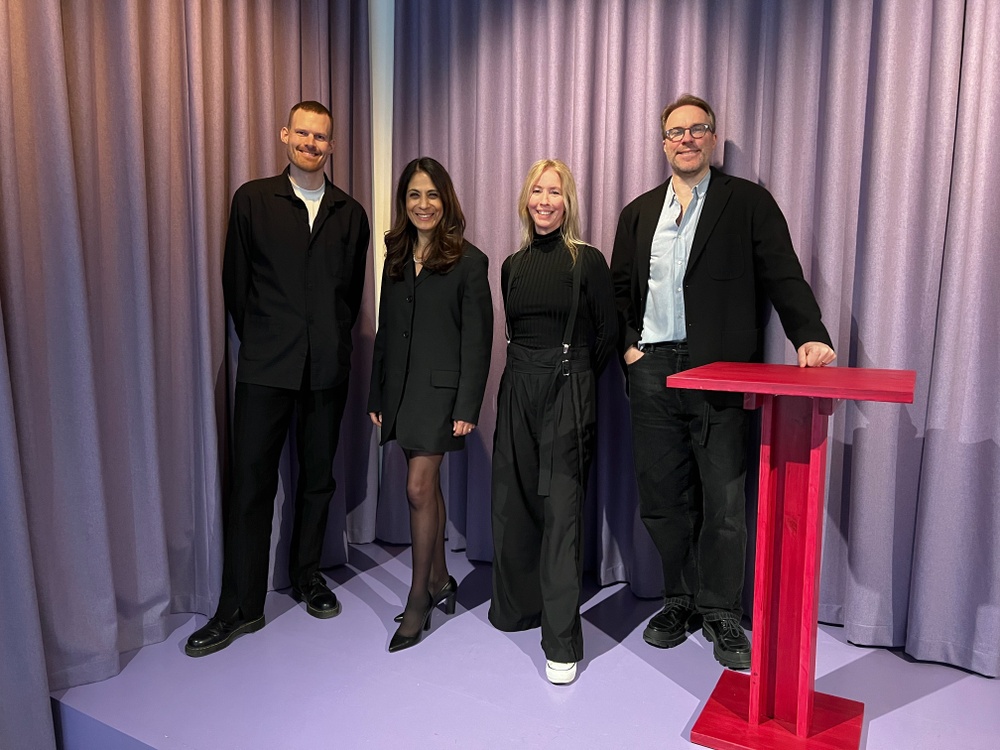 Mattias Desac, Lizzie Oved Scheja, Ulrika Bergwall, Johan Wirfält