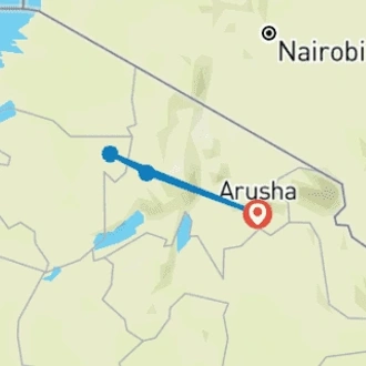 tourhub | Alaitol Safari | Tanzania Migration Safari | Tour Map