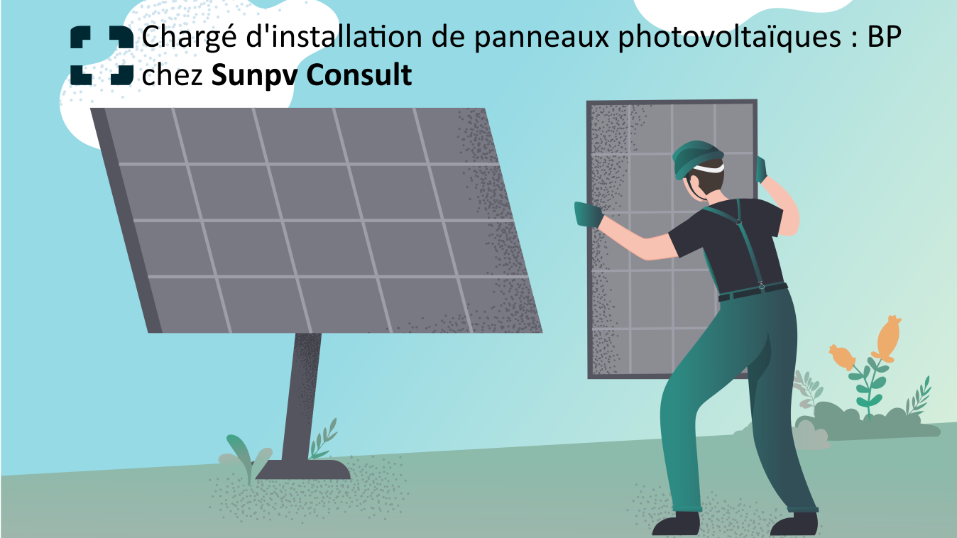 Représentation de la formation : Habilitation électrique Initiale - chargé d'installation de panneaux photovoltaïques : BP