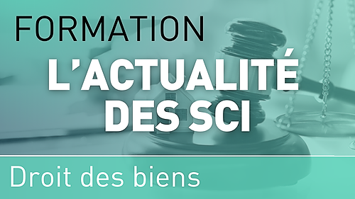 Représentation de la formation : Actualité des SCI