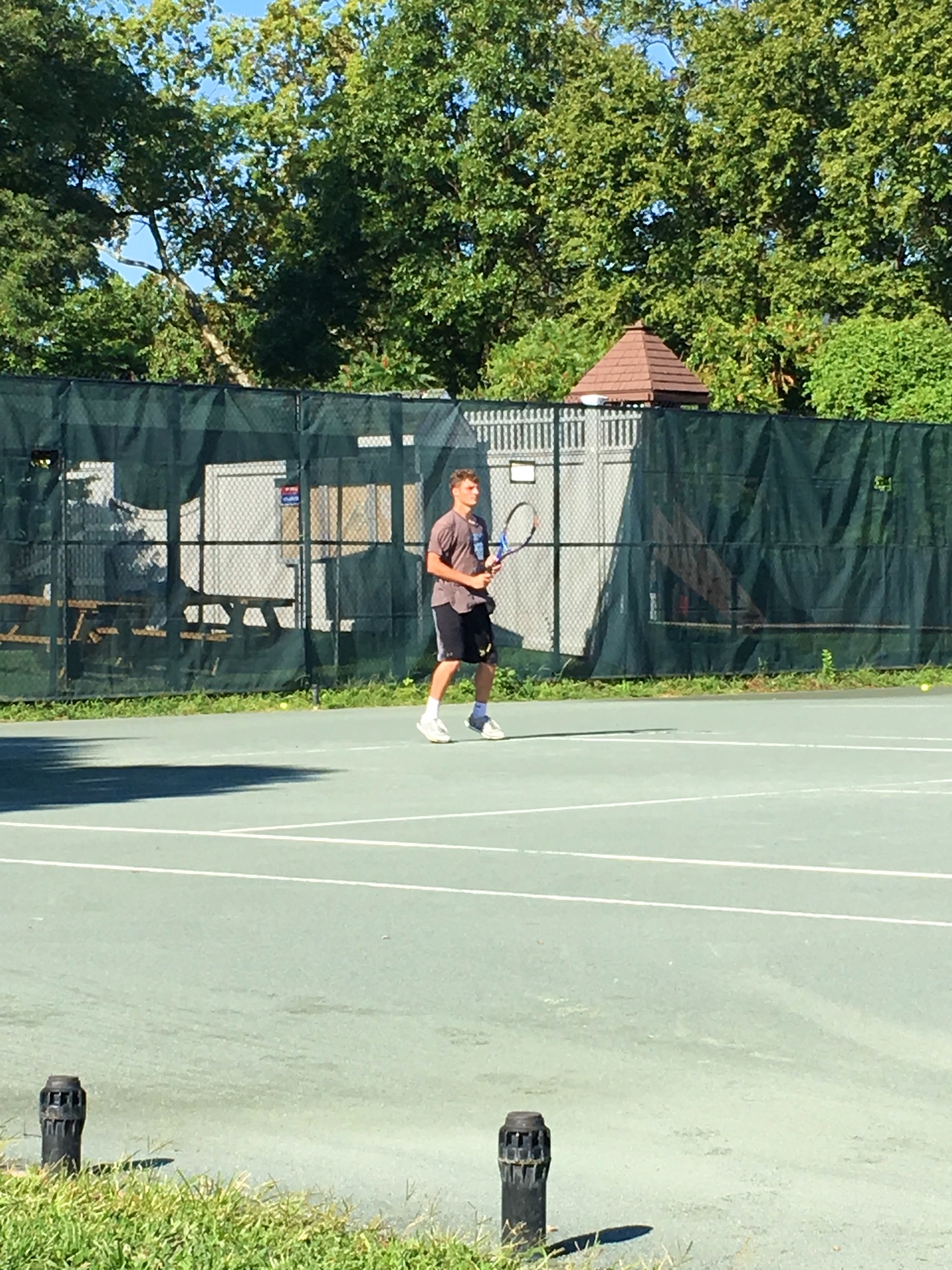 Philip D. teaches tennis lessons in Quincy, MA