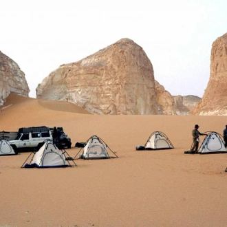 tourhub | Black Camel Tours | From Cairo: Bahariya oasis and white desert 2 Days safari trip 