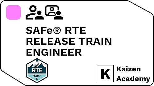 Représentation de la formation : Formation SAFe® Release Train Engineer (RTE)