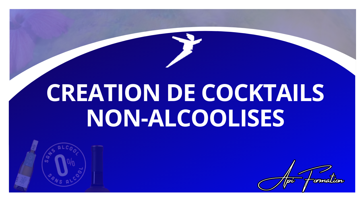 Représentation de la formation : CREATION DE COCKTAILS NON-ALCOOLISES