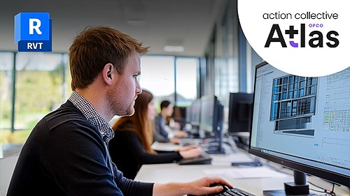 Représentation de la formation : Revit – Initiation - Action Collective ATLAS - 