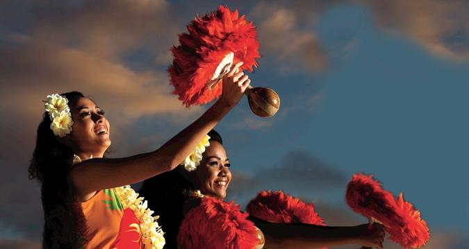 Oahu Luau Hula Dancers