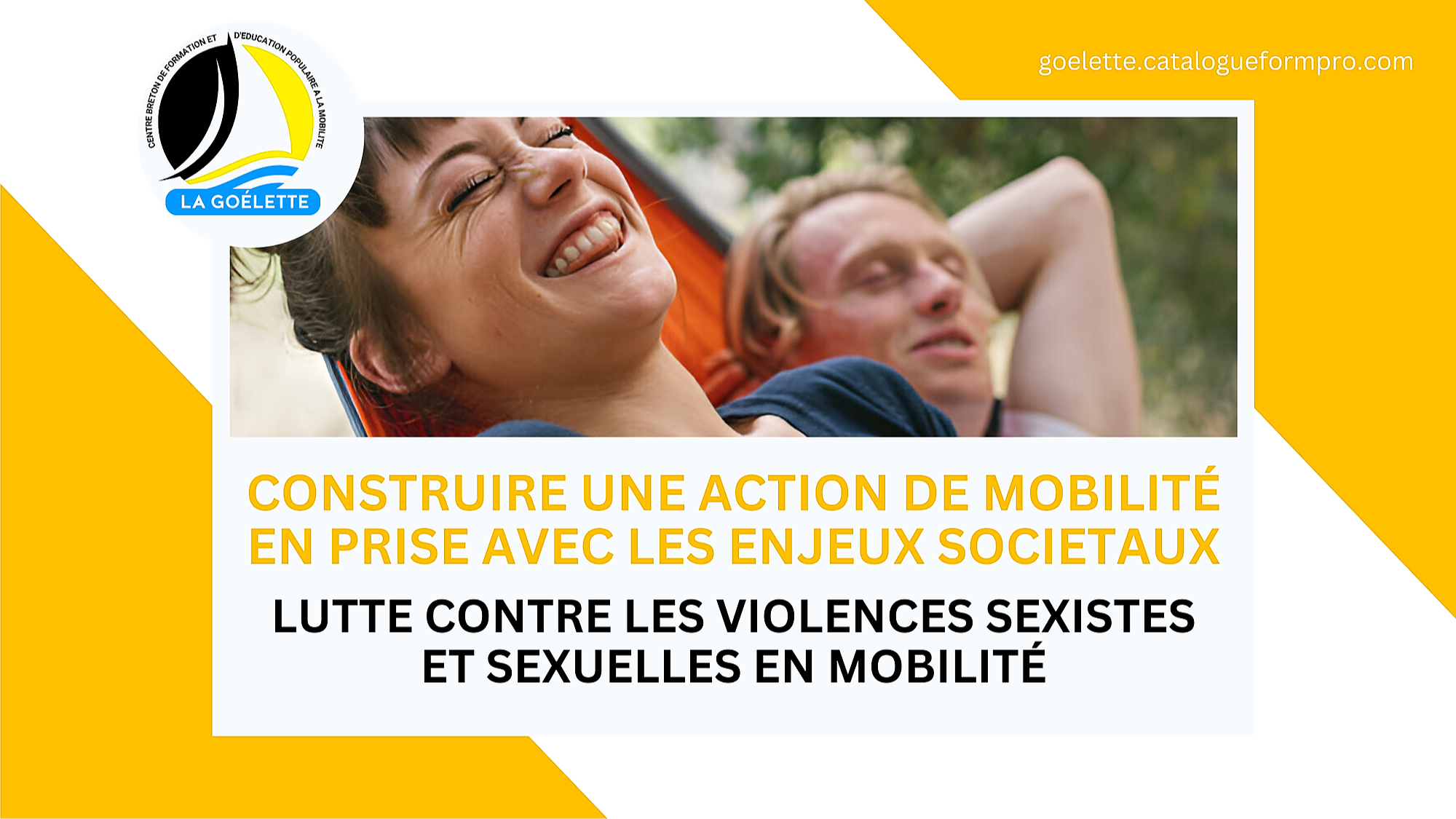 Représentation de la formation : [M6B] Lutte contre les violences sexistes et sexuelles en mobilité