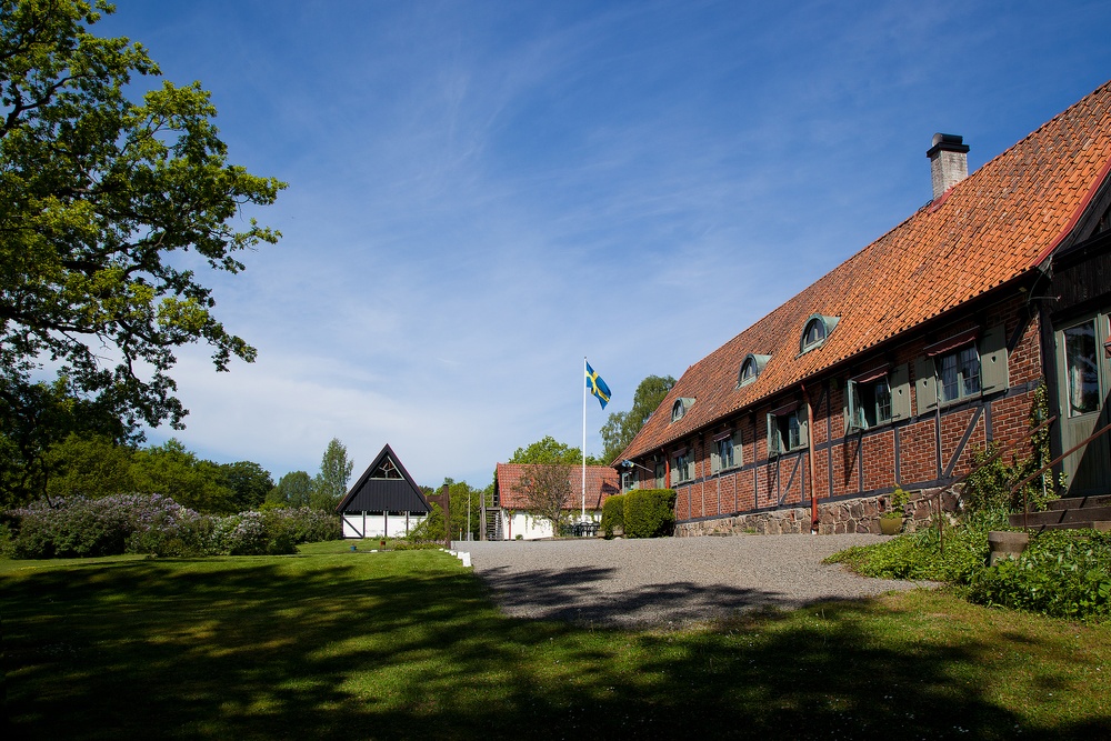 Östarps Gästgivaregård – exteriör. Foto: Karin Christiansson.