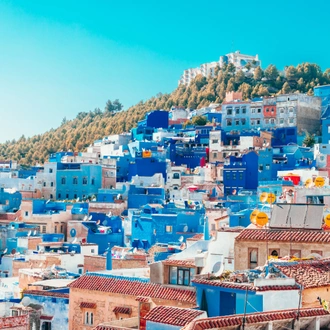 tourhub | Morocco Private Tours | 5 days from Casablanca to Marrakech visiting Chefchaouen, Fes and desert. 