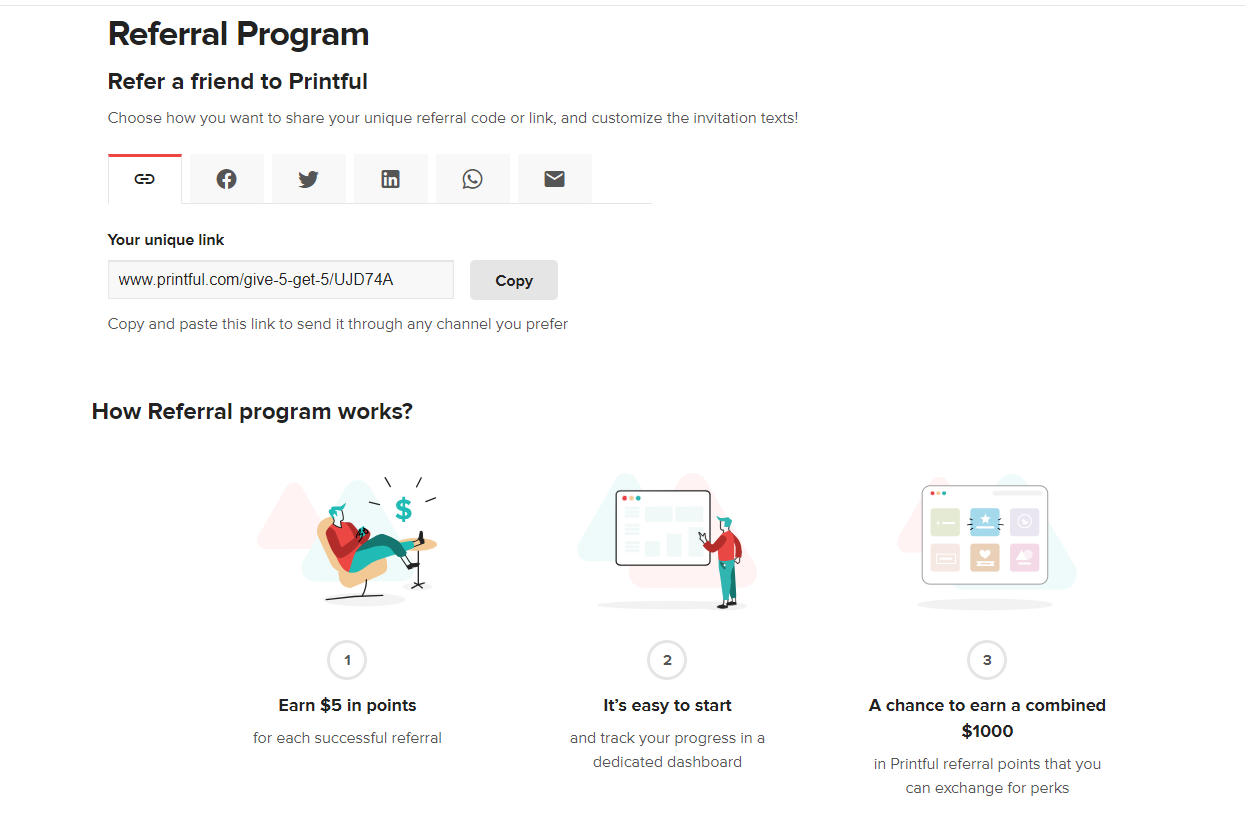 printful referral program