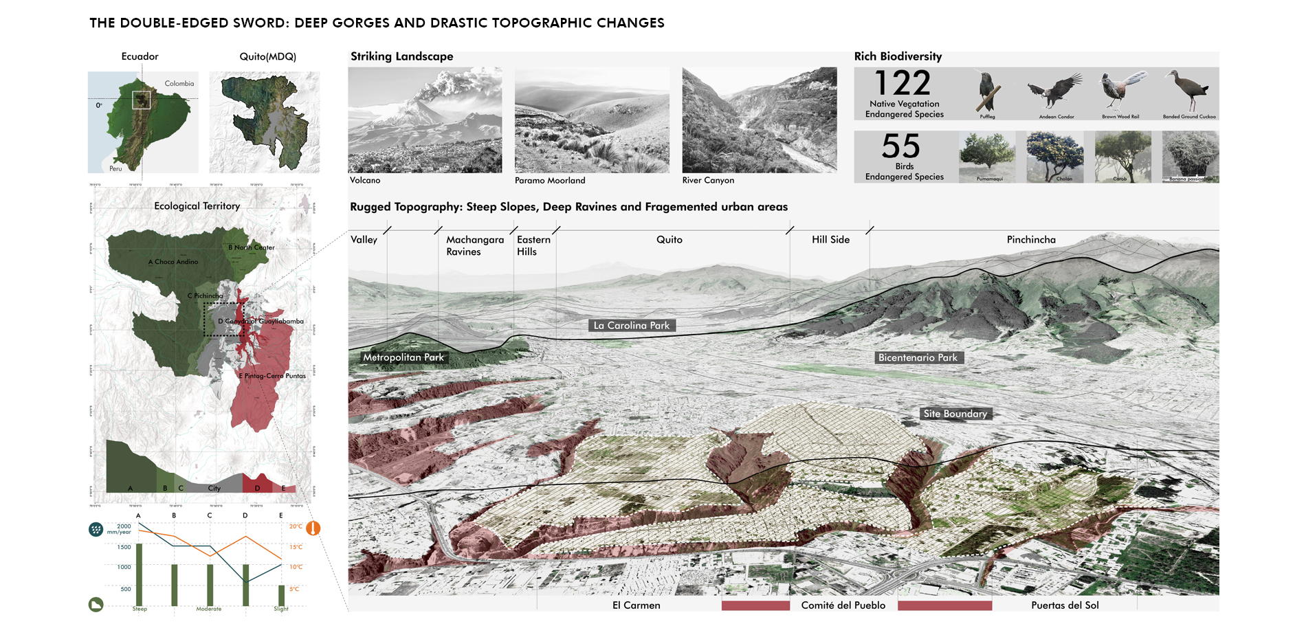The Double-Edged Sword: Deep Gorges and Drastic Topographic Changes