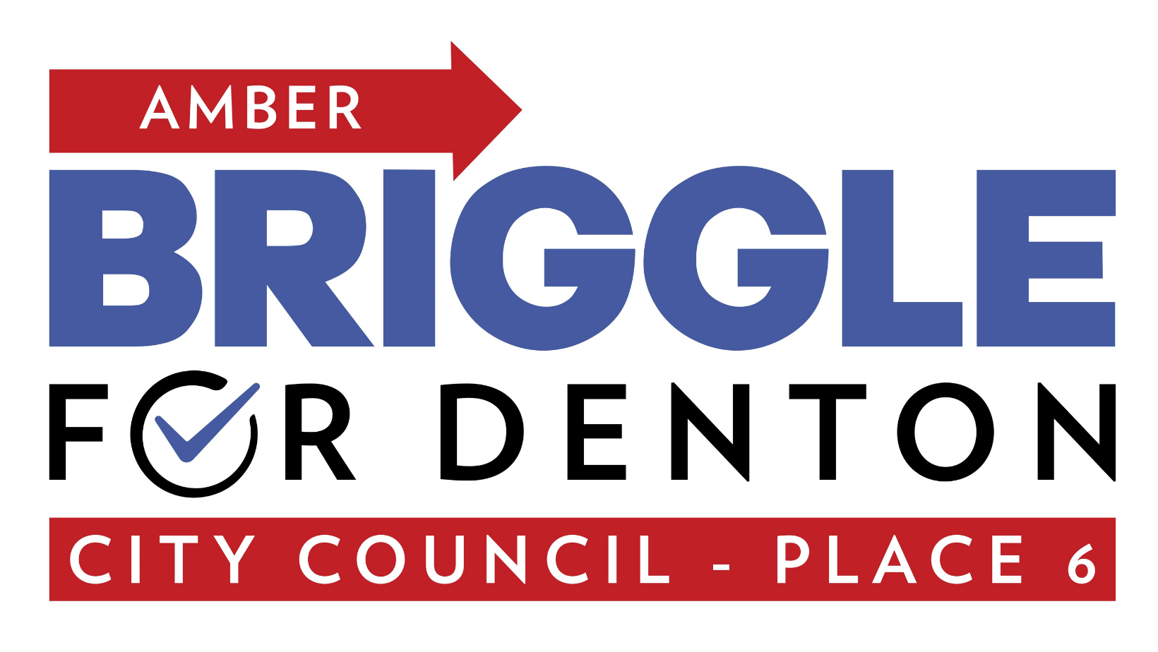 Amber Briggle for Denton logo