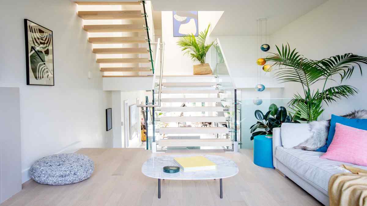 Design Interior Apartemen dengan Split Level