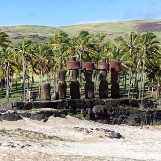 tourhub | Signature DMC | Discover the mystical Easter Island and its famous gigantic stone statues 