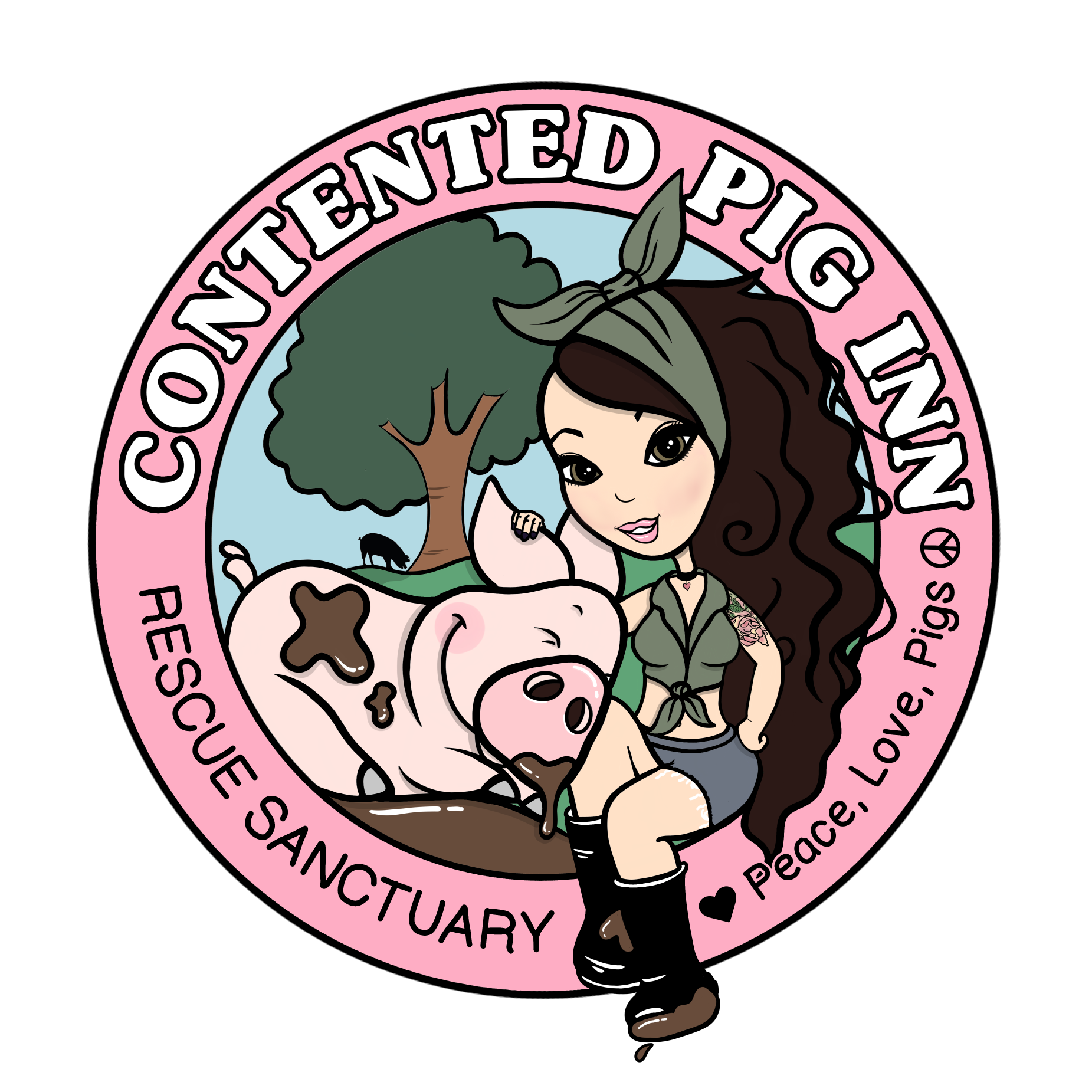 Contented Pig Inn logo
