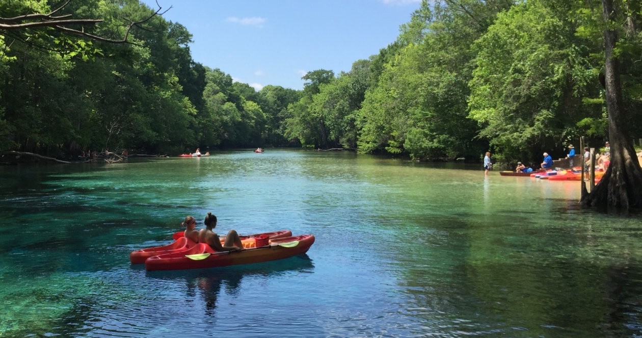 Tandem Kayak All-Day Rental (Cypress Springs)