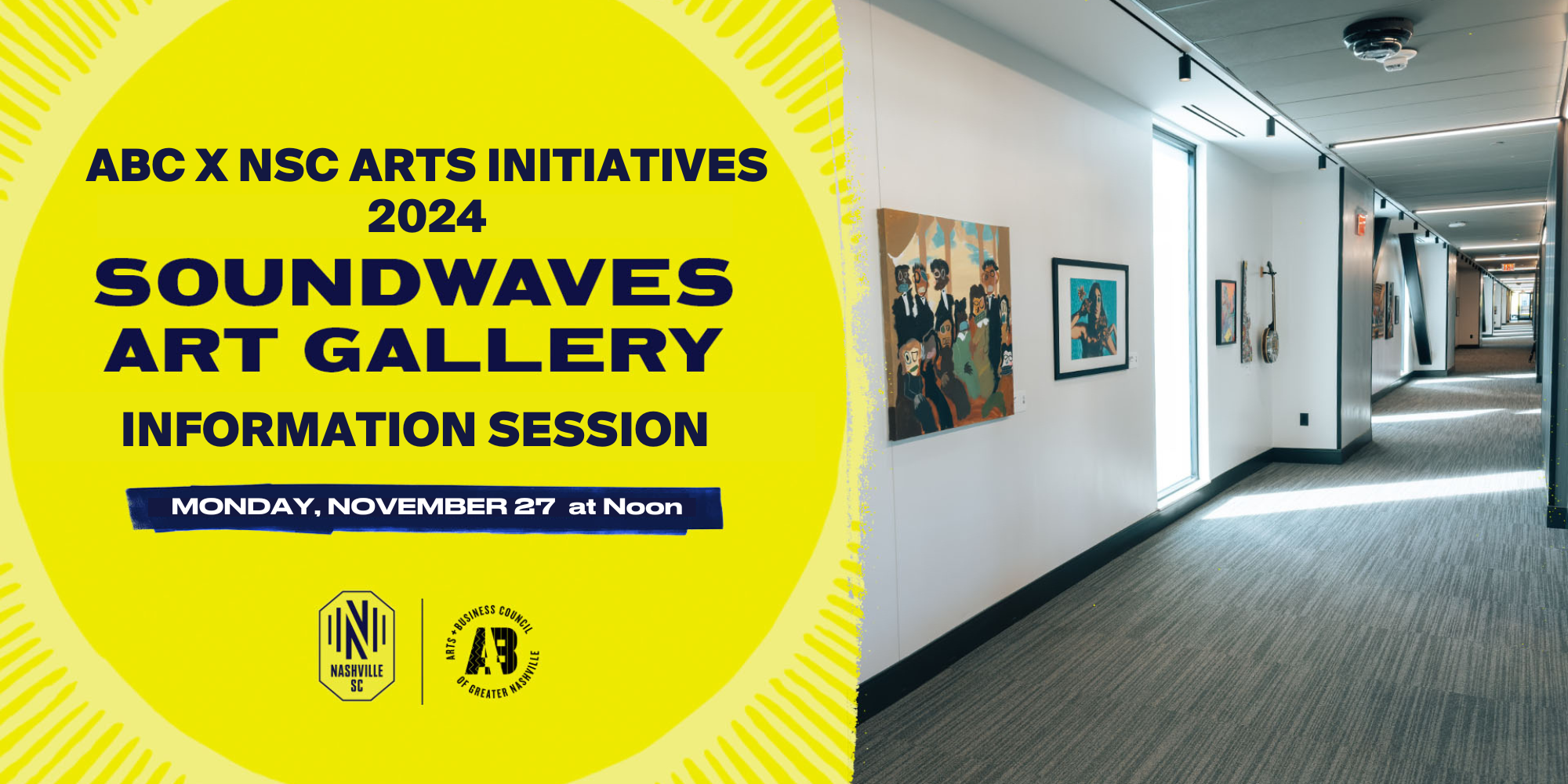 ABC x NSC 2024 Soundwaves Art Gallery Information Session, Hosted