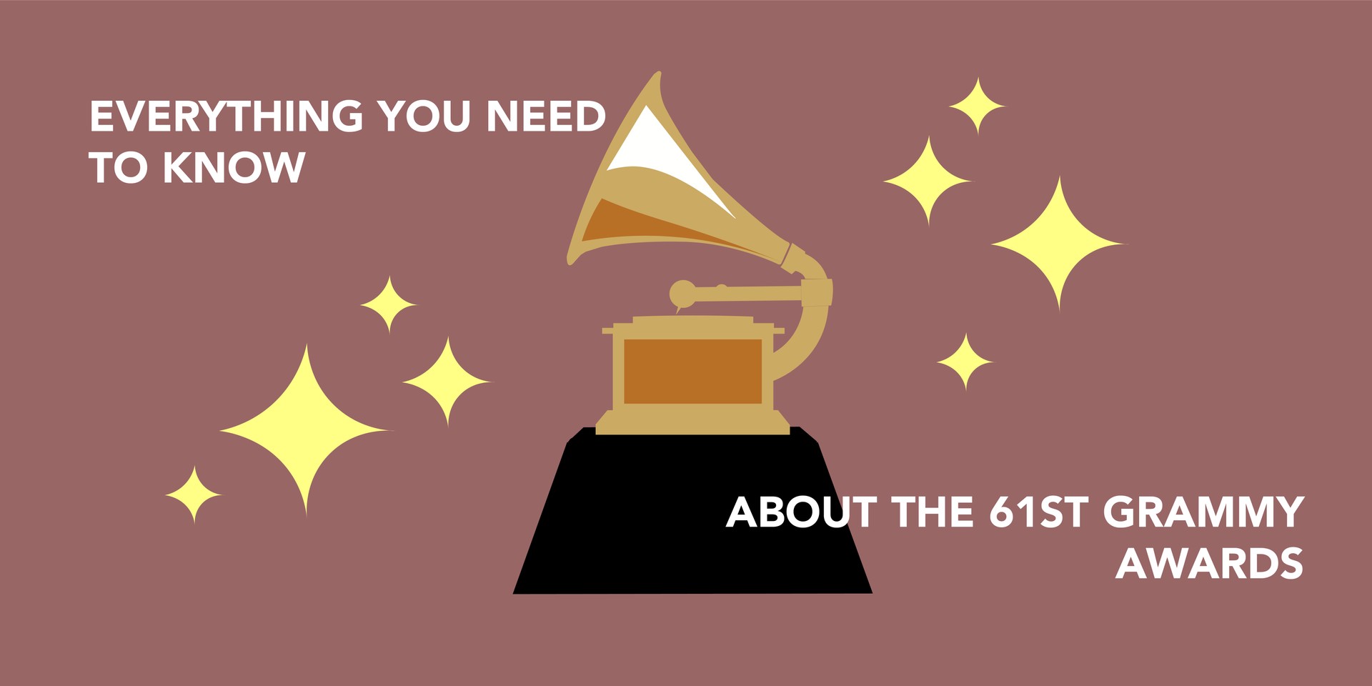 Everything you need to know about the 61st Grammy Awards