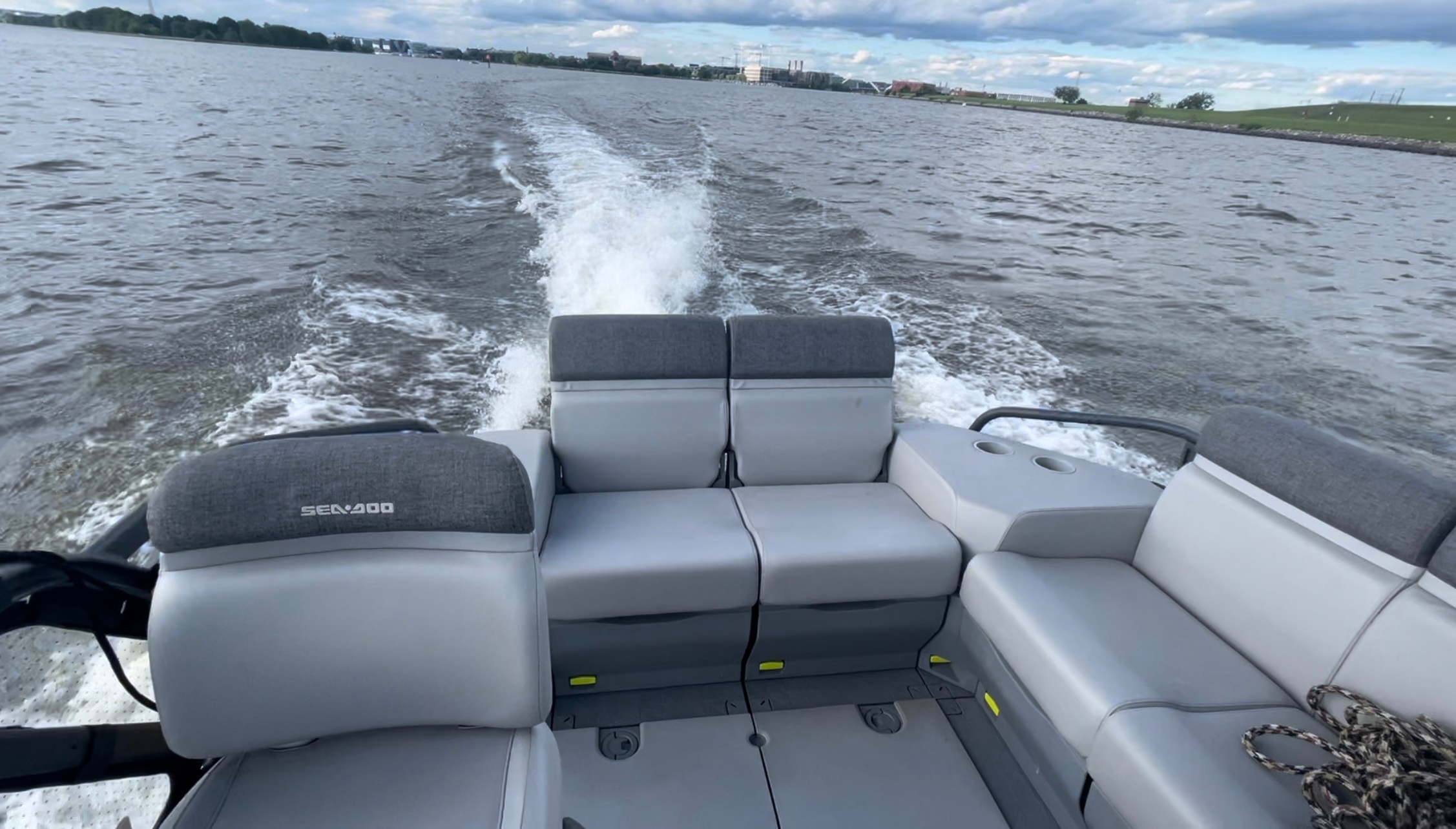 SeaDoo Cruiser Jet Pontoon from The Yards Marina (Up to 6 Passengers) image 4